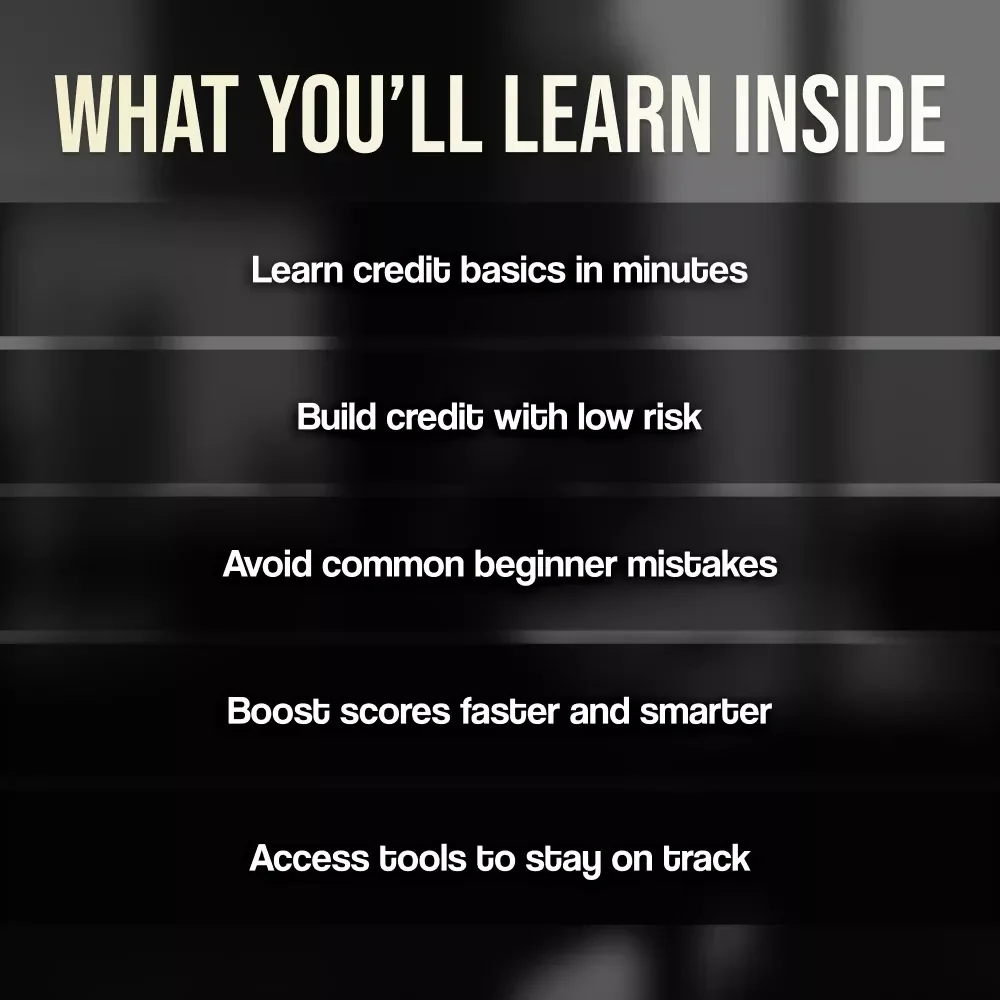 The Guide to Kickstarting Your Credit Journey at 18 – How to Start Credit at 18 | Beginner Credit Guide for Teens & Young Adults | Digital Download