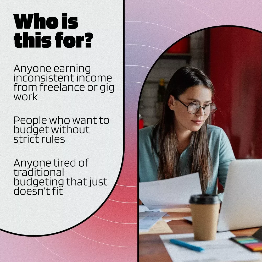 A Flexible Guide to Financial Stability with Fluctuating Pay | How to Budget When Your Income Varies | Budgeting eBook for Freelancers, Gig Workers & Entrepreneurs