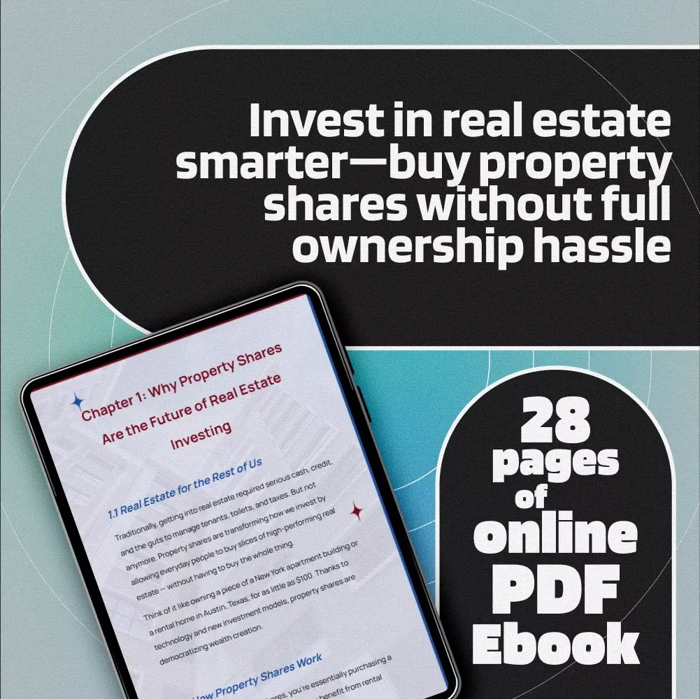 How to Buy Property Shares Without Owning the Whole House | eBook Guide for Beginner Real Estate Investors | Learn How to Buy Property Shares Step-by-Step