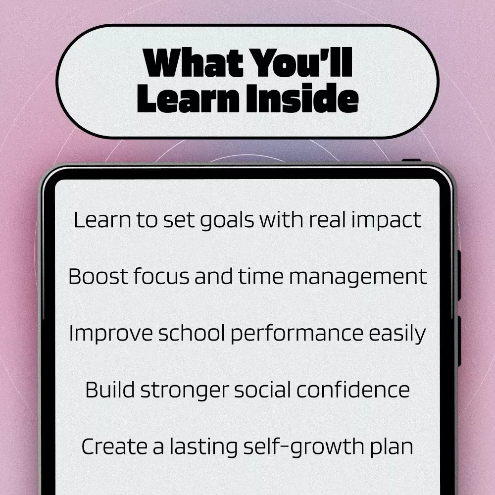 Level Up Your Life: Inspiring Personal Goals Every Student Should Try – eBook for Students | Examples of Personal Goals for Students | Digital Download Guide