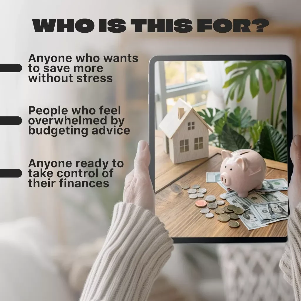 Your Simple Guide to Stress-Free Saving | Budgeting & Savings eBook | Digital Download for You Need a Budget Help