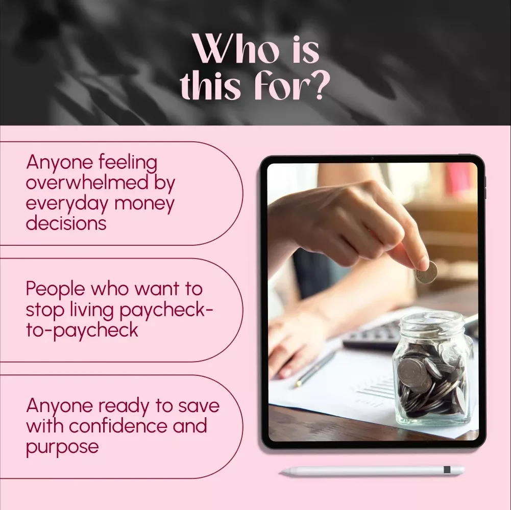 A Friendly Guide to Spending Smarter and Saving More | Budget Planner | Personal Finance Guide | Digital Download for Planning for Spending and Saving Money