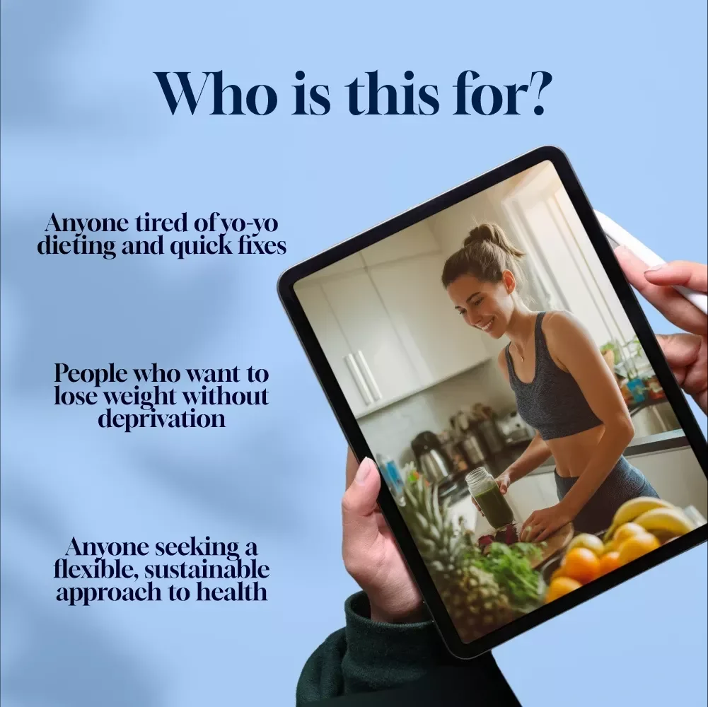Sustainable Weight Loss Through Eating What You Love | How to Eat What You Want and Lose Weight eBook | Intuitive Eating Guide | Digital Download
