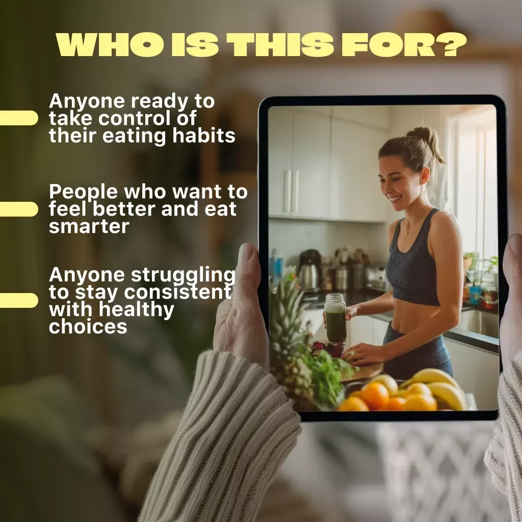 Healthy Habits Start Here with The Ultimate Guide to Eating Right | How to Start Eating Right Guide | Printable Wellness eBook