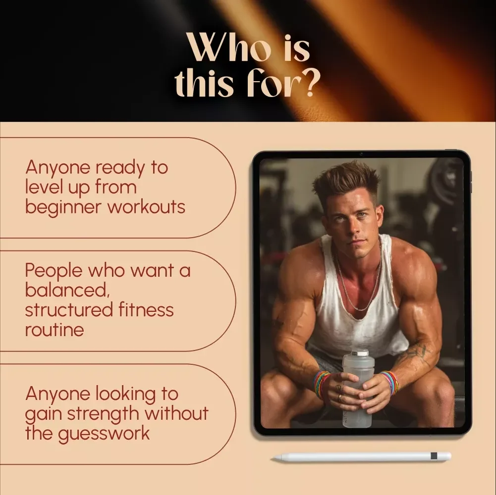Intermediate Full Body Workout for Strength, Balance, and Endurance – Digital Guide | Full Body Fitness Plan | Strength & Endurance Training PDF