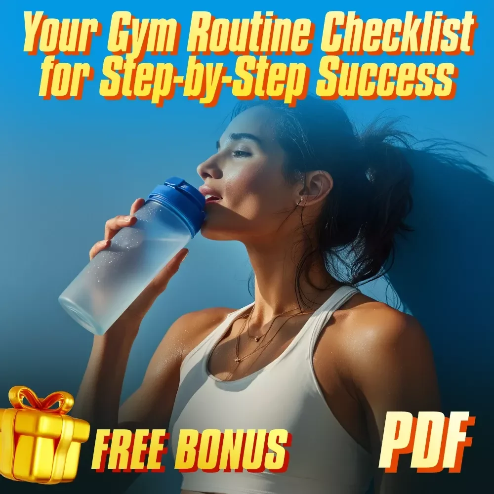 Your Gym Routine Checklist for Step-by-Step Success | How to Put Together a Gym Routine | Fitness Planner PDF Download