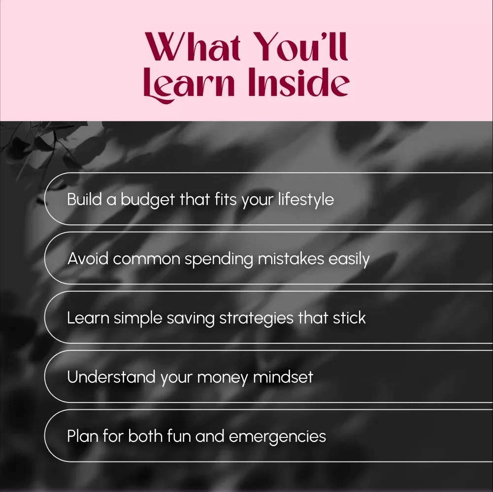 A Friendly Guide to Spending Smarter and Saving More | Budget Planner | Personal Finance Guide | Digital Download for Planning for Spending and Saving Money