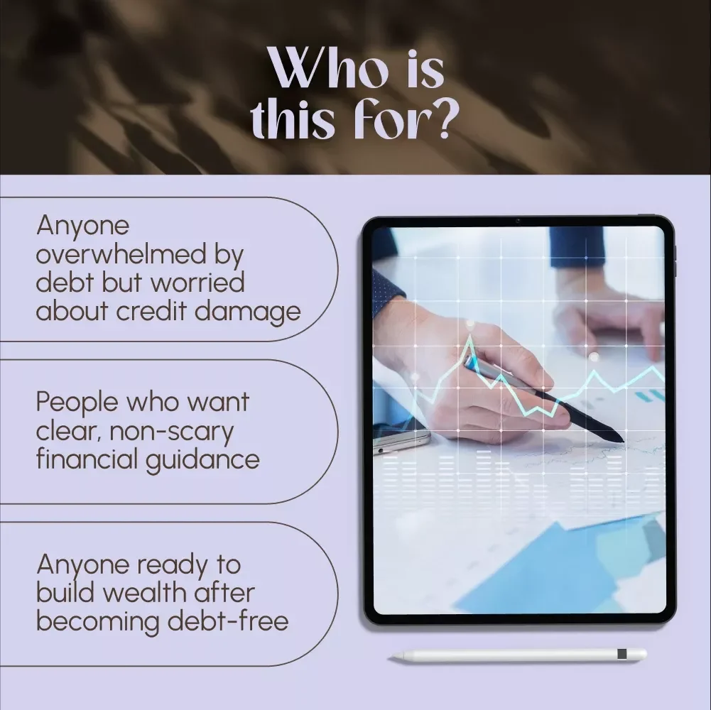 A Smart Guide to Getting Out of Debt Without Ruining Your Credit | How to Get Out of Debt Without Ruining Your Credit | Debt-Free Living eBook Download