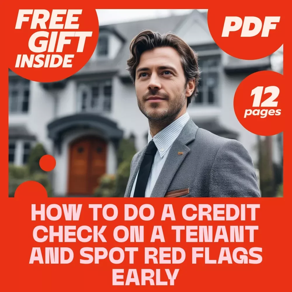 How to Do a Credit Check on a Tenant and Spot Red Flags Early | Landlord eBook Guide for Screening Tenants