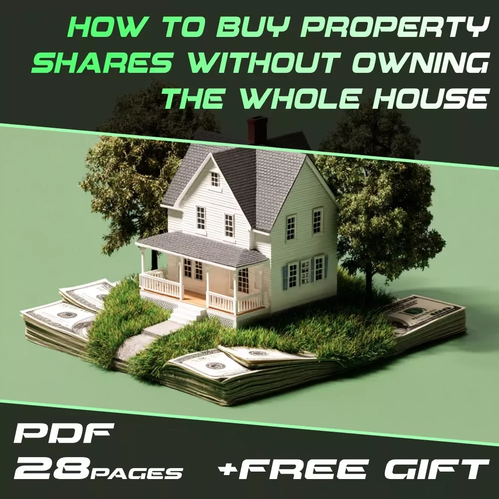 How to Buy Property Shares Without Owning the Whole House | eBook Guide for Beginner Real Estate Investors | Learn How to Buy Property Shares Step-by-Step
