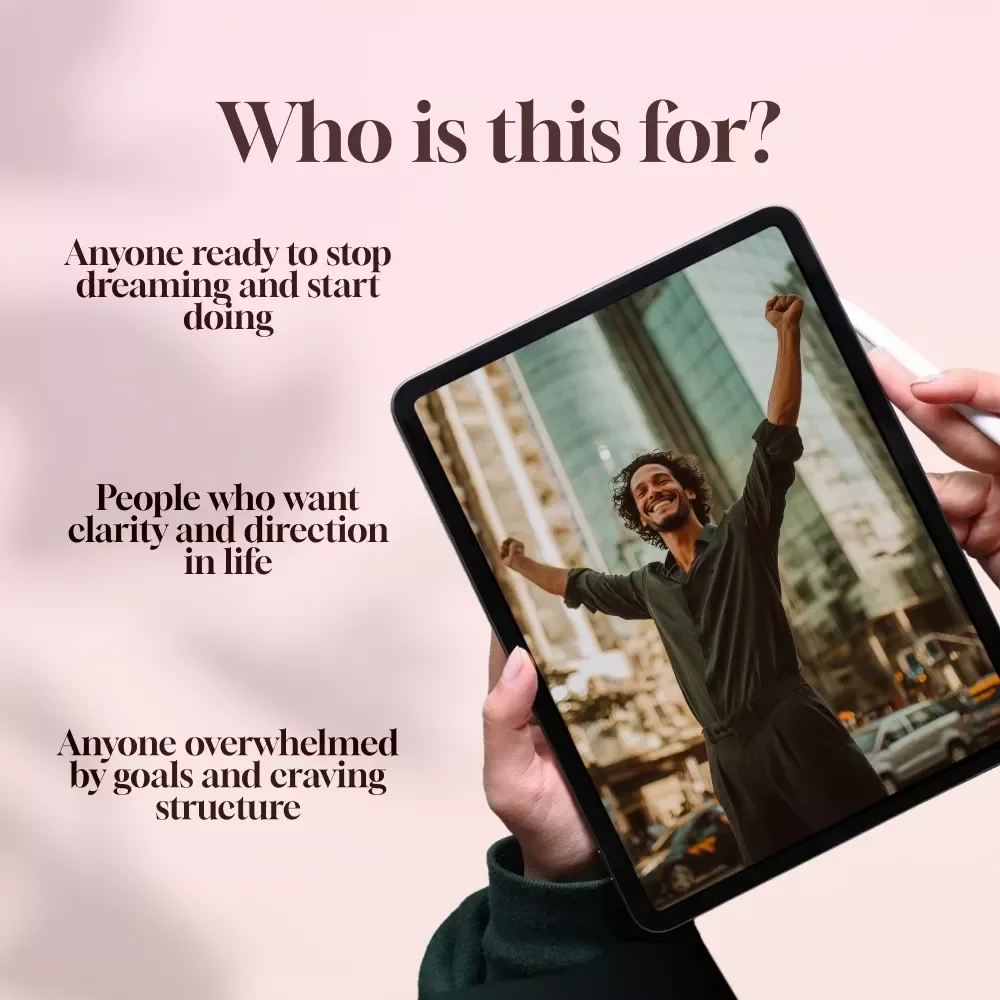 Dream It. Do It. A Practical Guide to Setting & Achieving Life Goals | Digital Download Goal Setting Guide | How to Set and Achieve Life Goals the Right Way