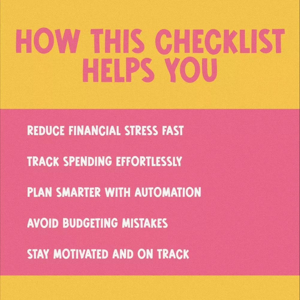 Your Family Budget Spreadsheet Success Checklist | How to Create a Family Budget Spreadsheet | Budgeting Checklist Digital Download