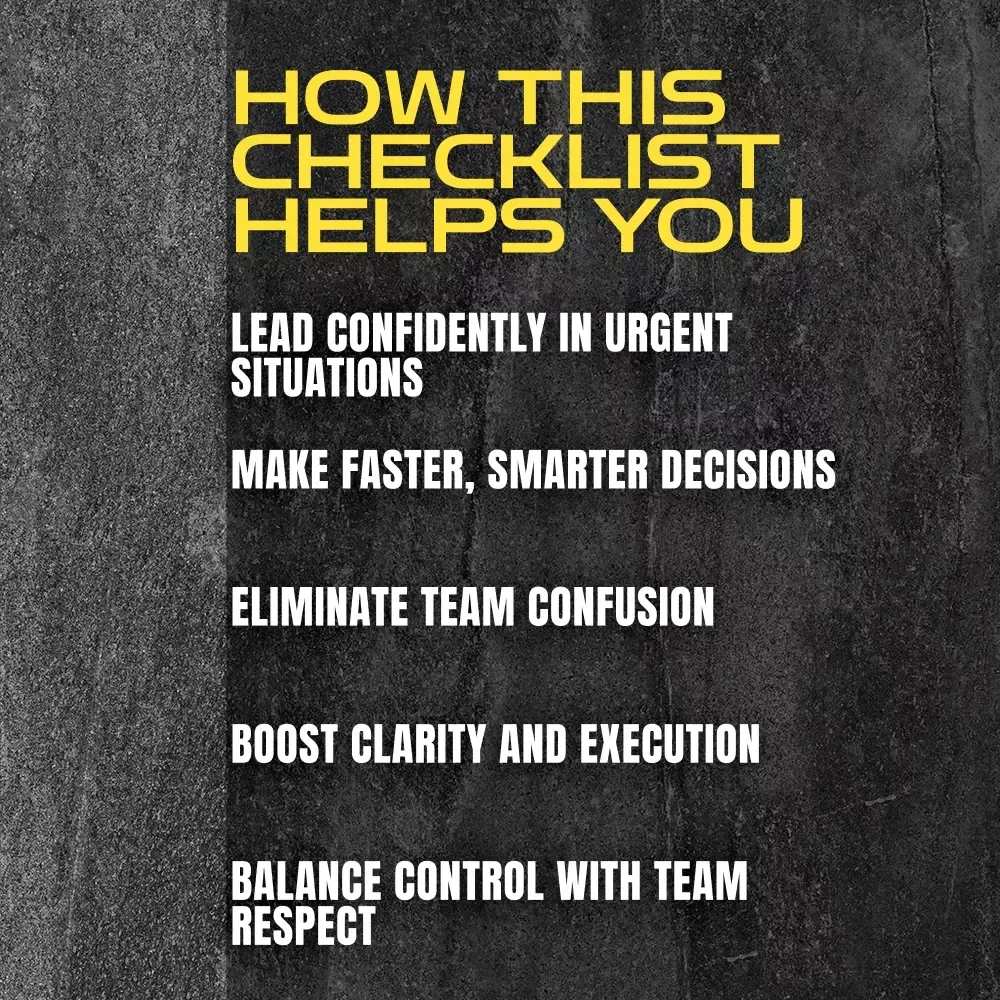Take Charge! Your Autocratic Leadership Checklist | Digital Download Guide for Effective Autocratic Leadership Style | Printable Leadership Resource