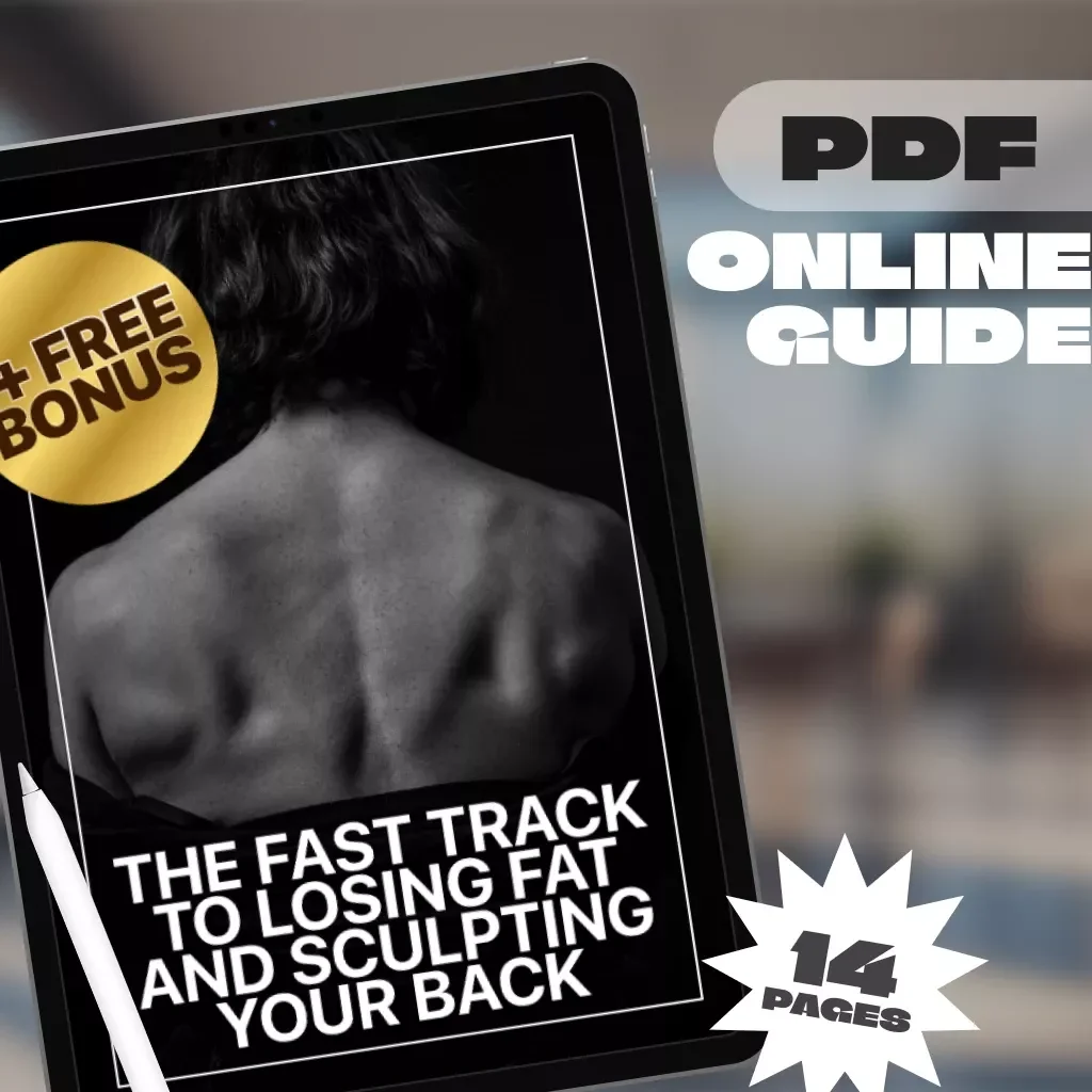 The Fast Track to Losing Fat and Sculpting Your Back – How to Lose Back Fat Fast Guide | Digital Download eBook