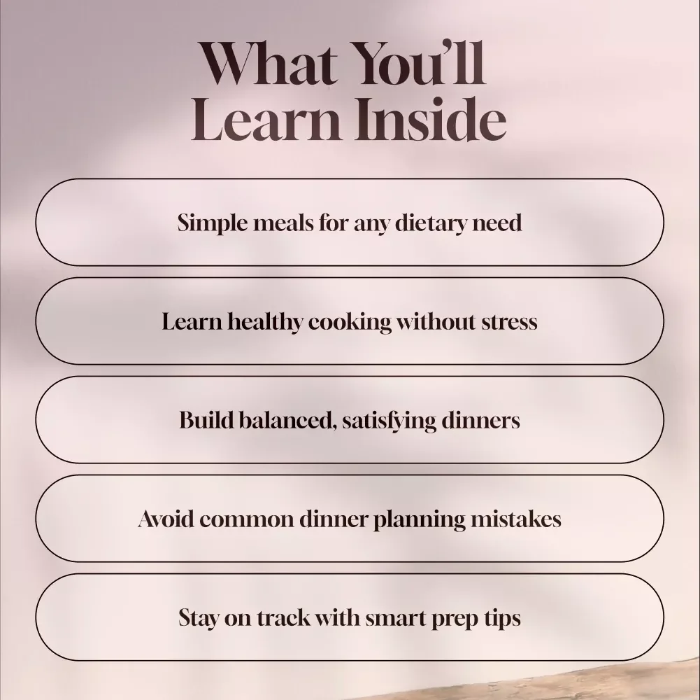 Your Guide To Delicious Healthy Dinners For Any Diet – Healthy Dinner for Diet eBook, Digital Download for Balanced Eating, Nutrition Guide, Meal Planner