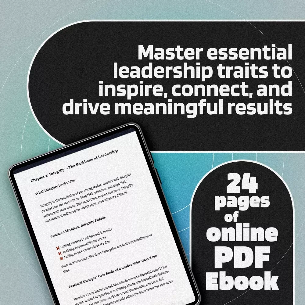 Lead Like a Star: The Essential Qualities of a Good Leader | Leadership eBook | Digital Download Guide for Aspiring Leaders