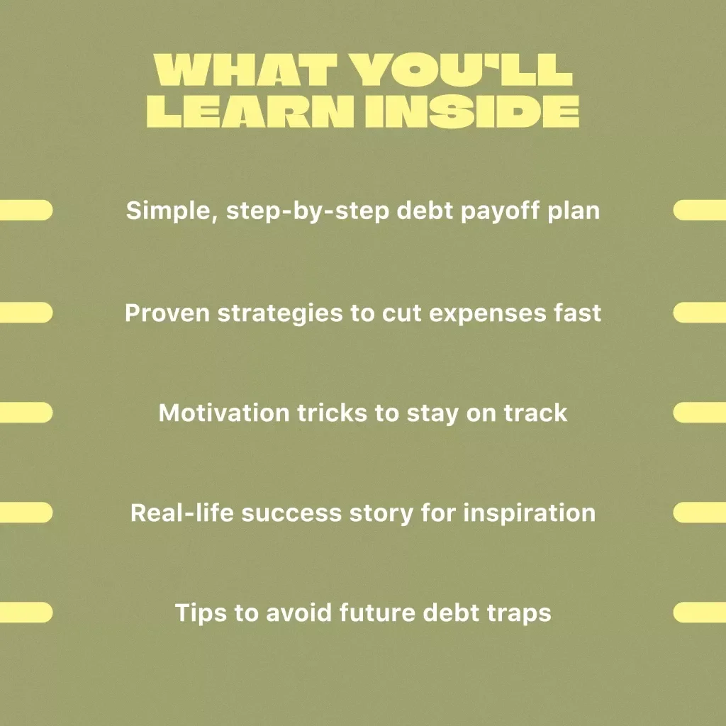 The 6-Month Blueprint to Paying Off $5,000 and Gaining Financial Freedom | Digital Guide on How to Pay Off $5000 in Debt in 6 Months | Budgeting, Mindset, Savings