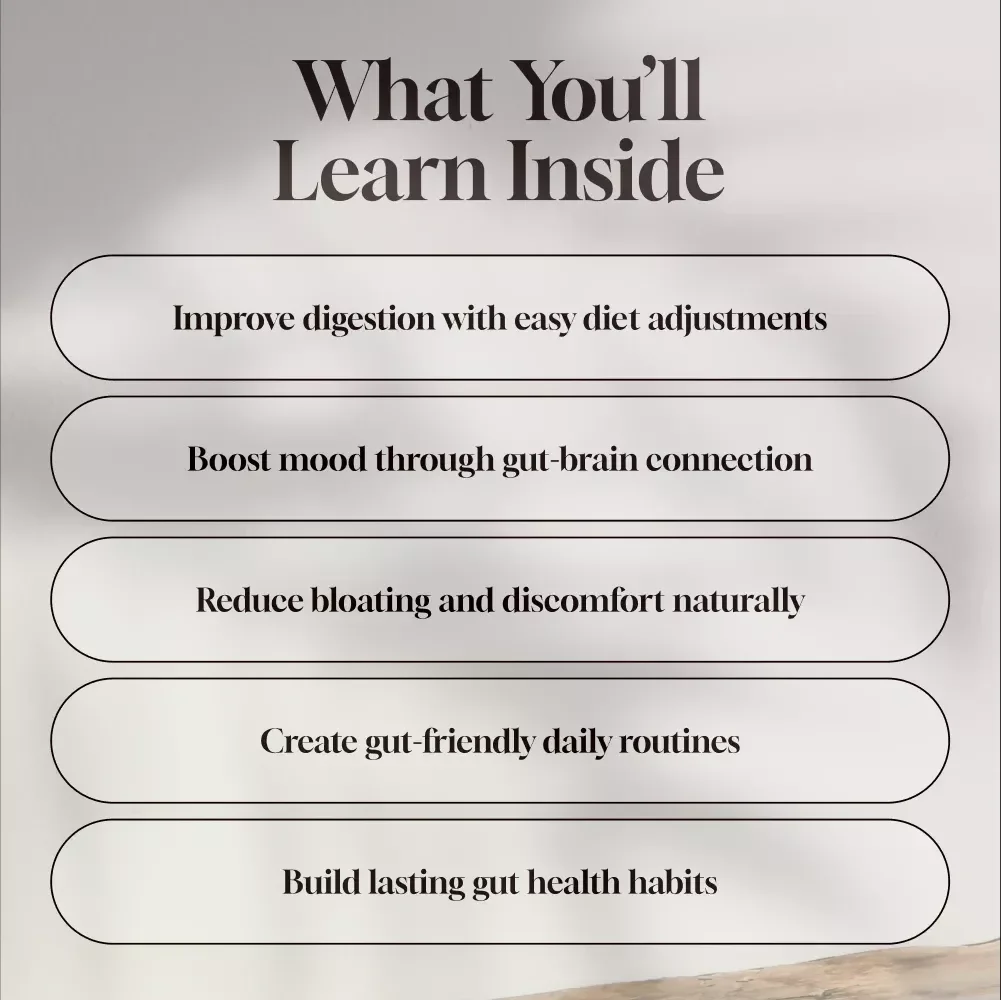Finding Gut Harmony Through Simple Microbiota Care | Gut Health eBook for Beginners | How to Improve Gut Microbiota Guide