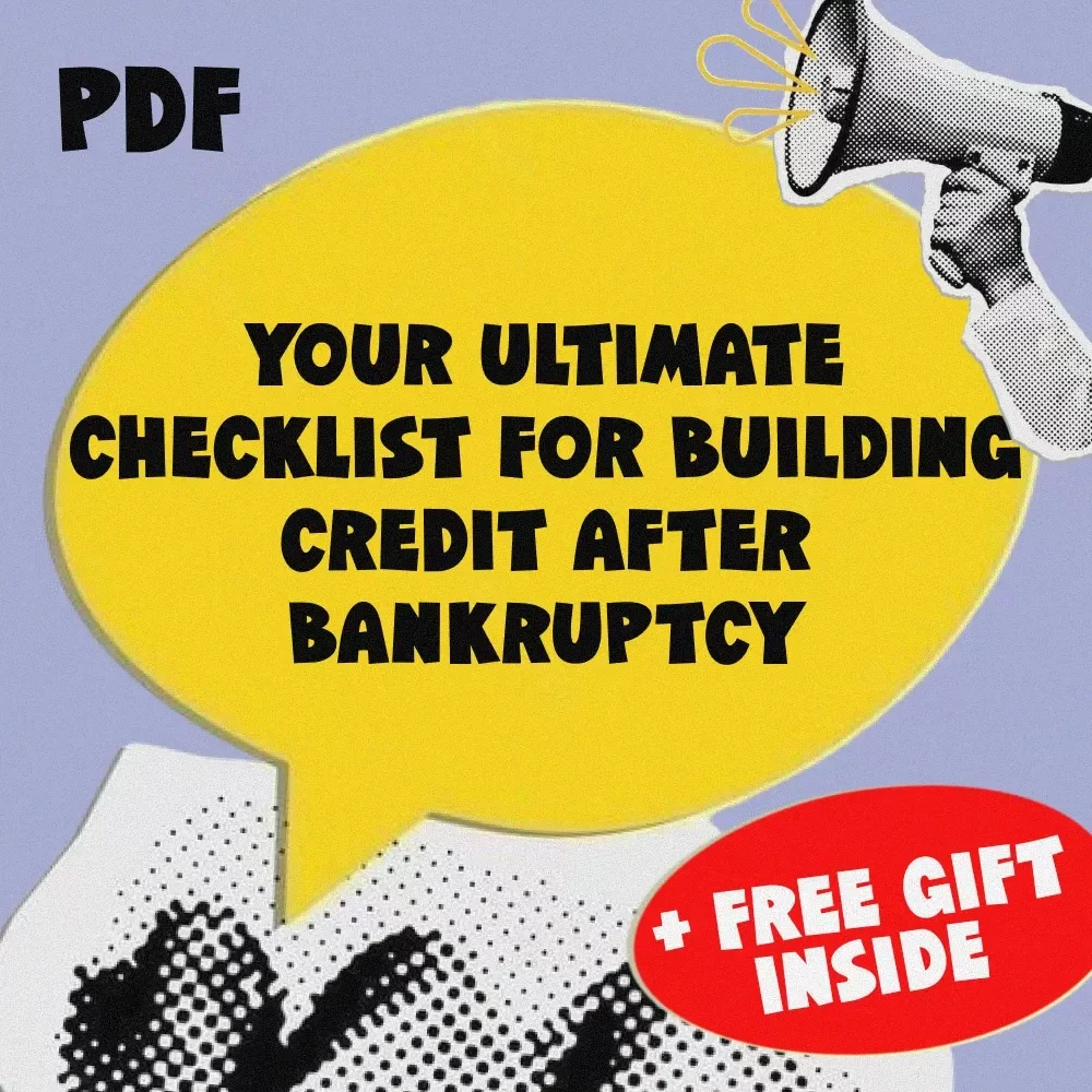 Your Ultimate Checklist for Building Credit After Bankruptcy | Digital Download | How to Build Credit After Bankruptcy Guide