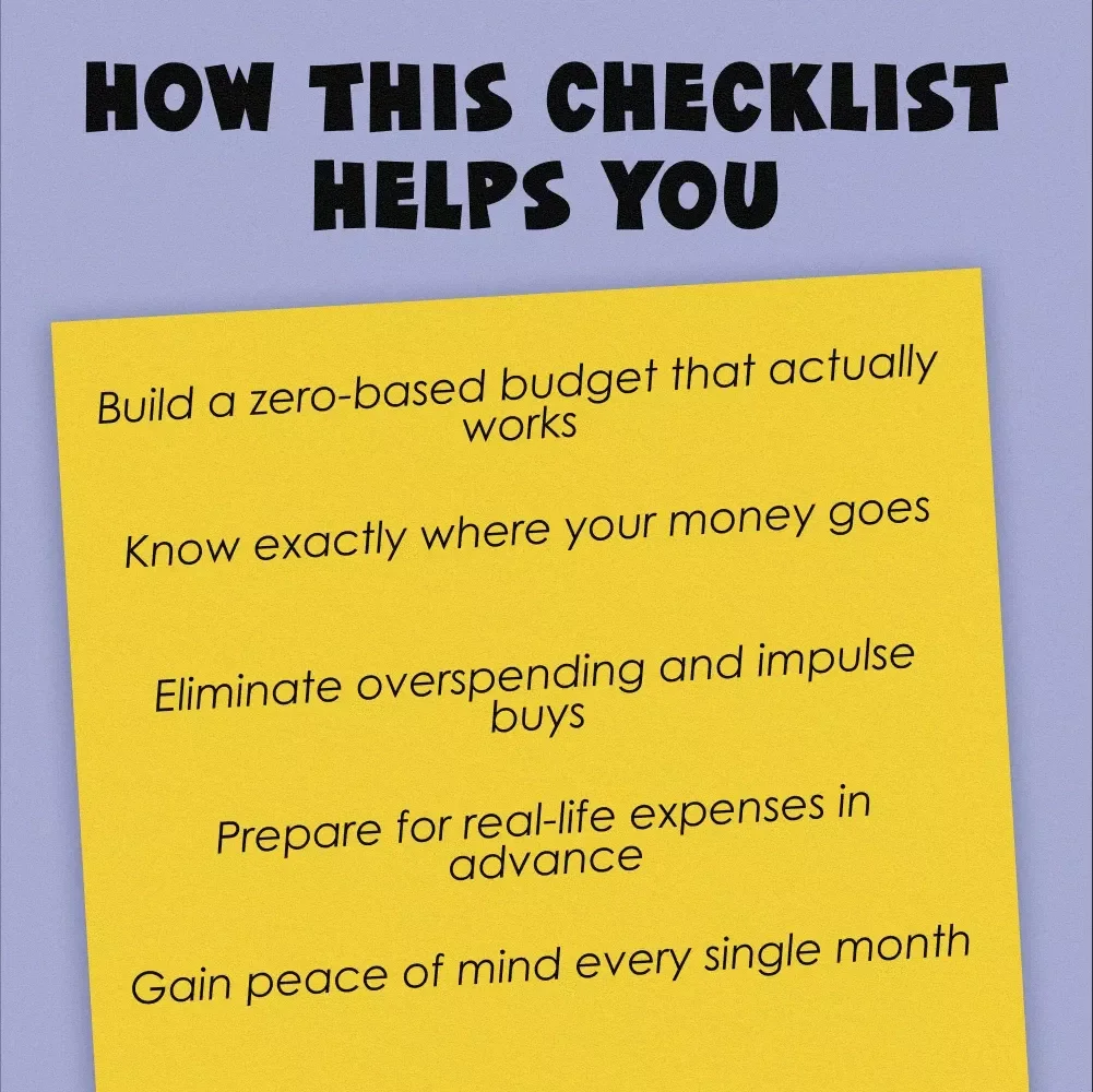 Dave Ramsey’s Budget Boss Blueprint (Checklist Edition) | How to Budget Like a Pro | Printable Financial Planning Guide
