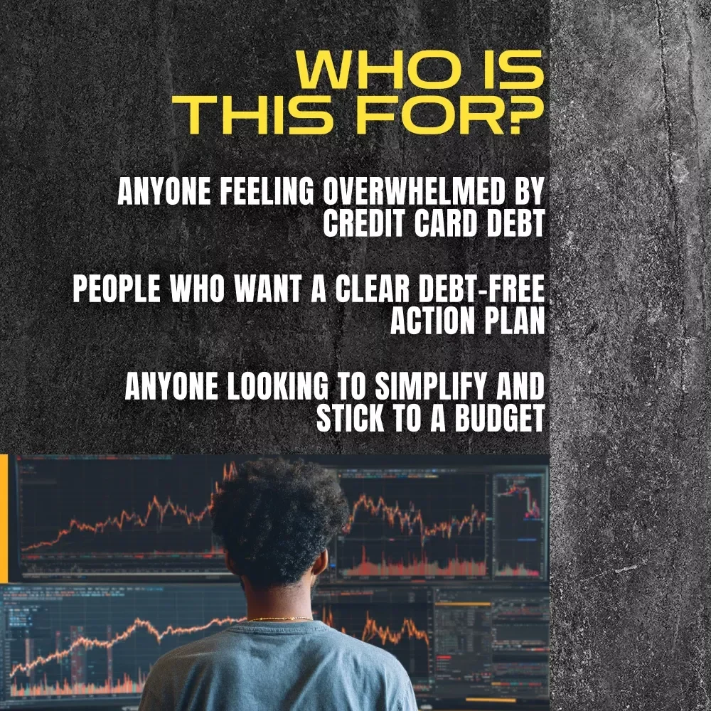 The Ultimate Debt-Free Game Plan Checklist | Pay Off Credit Card Debt | Printable Financial Planner PDF