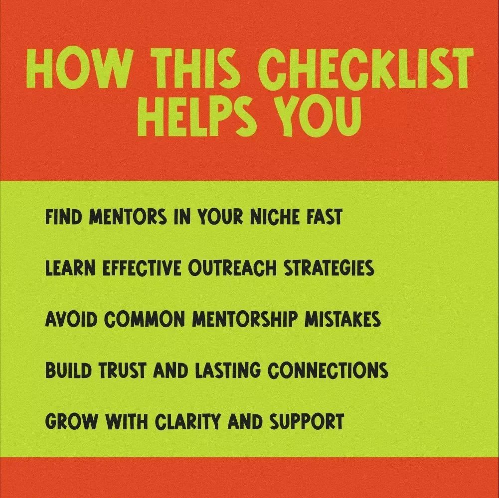 Find, Connect, and Grow Like a Pro | Real Estate Mentorship Checklist | How to Find a Mentor for Real Estate Investing Guide