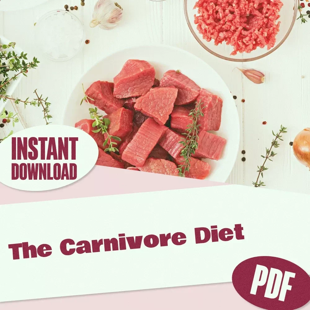 The Carnivore Diet: Is It a Path to Peak Health or a Risky Trend? | Digital Guide on How Healthy Is the Carnivore Diet | eBook, Checklist & Meal Plan