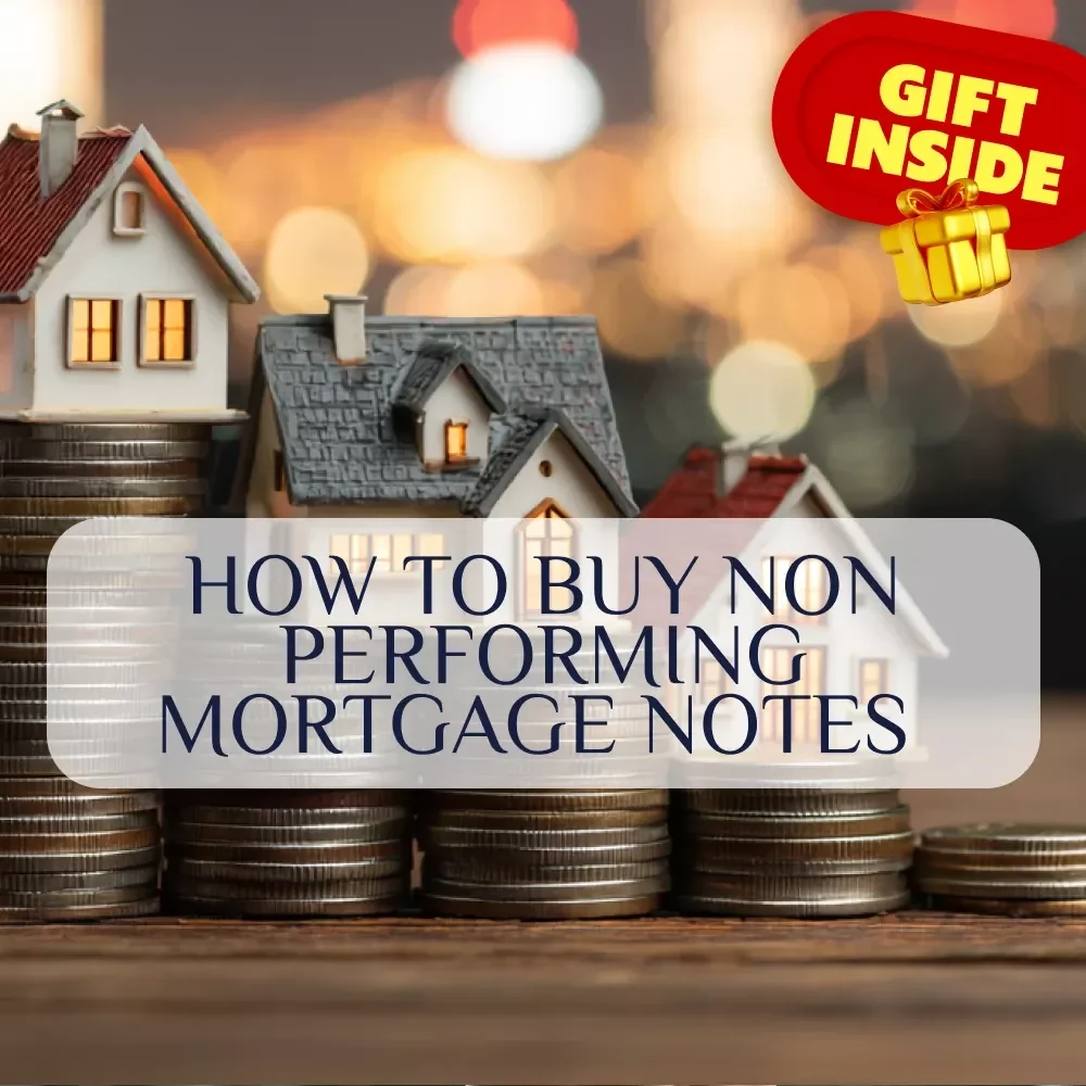 A Beginner’s Guide to Buying Non-Performing Mortgage Notes | eBook for Beginners | How to Buy Non Performing Mortgage Notes | Real Estate Note Investing PDF