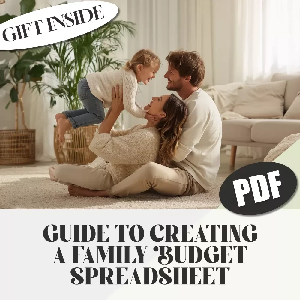 Your Easy Guide to Creating a Family Budget Spreadsheet That Works | Budgeting eBook, Digital Download, Financial Planning Guide