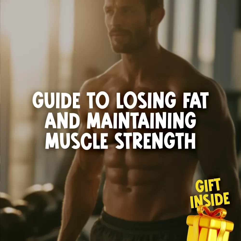 A Guide To Losing Fat And Maintaining Muscle Strength | How to Lose Weight But Keep Muscle | Fitness eBook, Digital Download, Fat Loss Guide