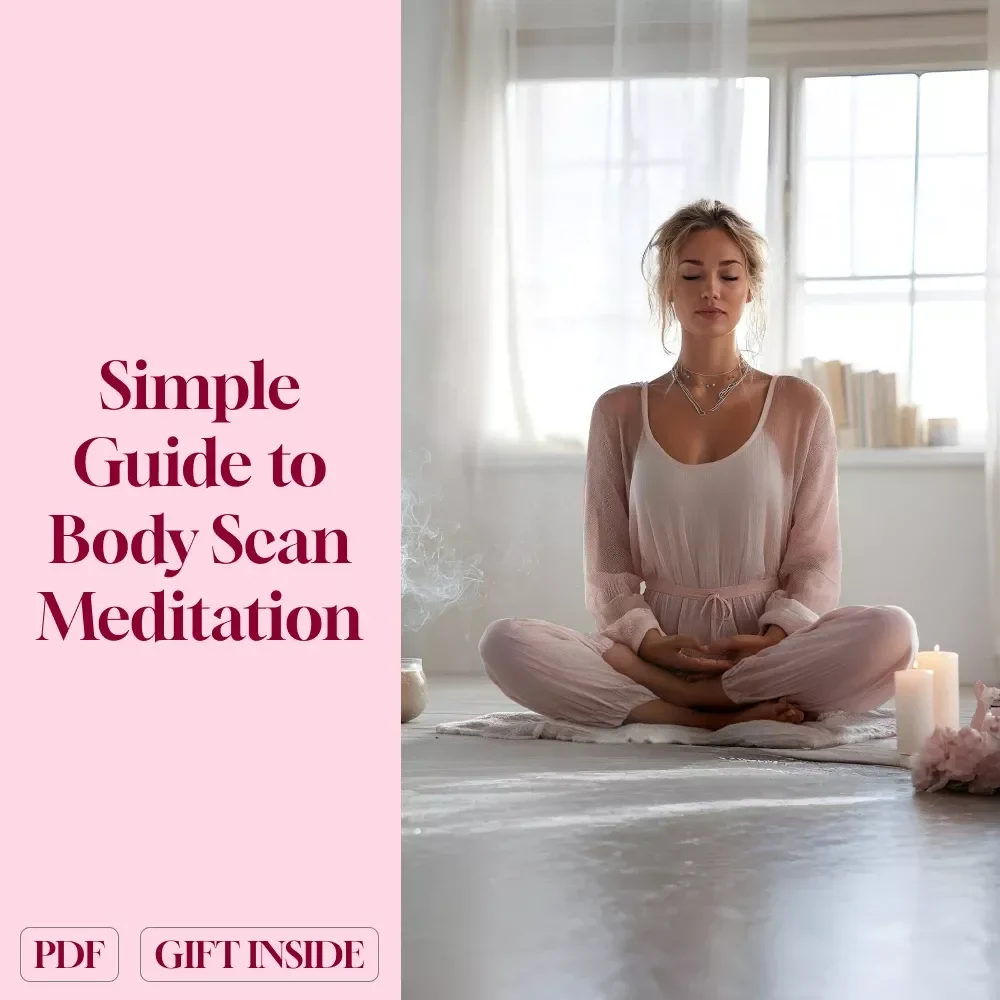 Tune In: A Simple Guide to Body Scan Meditation | Digital Download | How to Do a Body Scan Meditation | Mindfulness PDF Guide