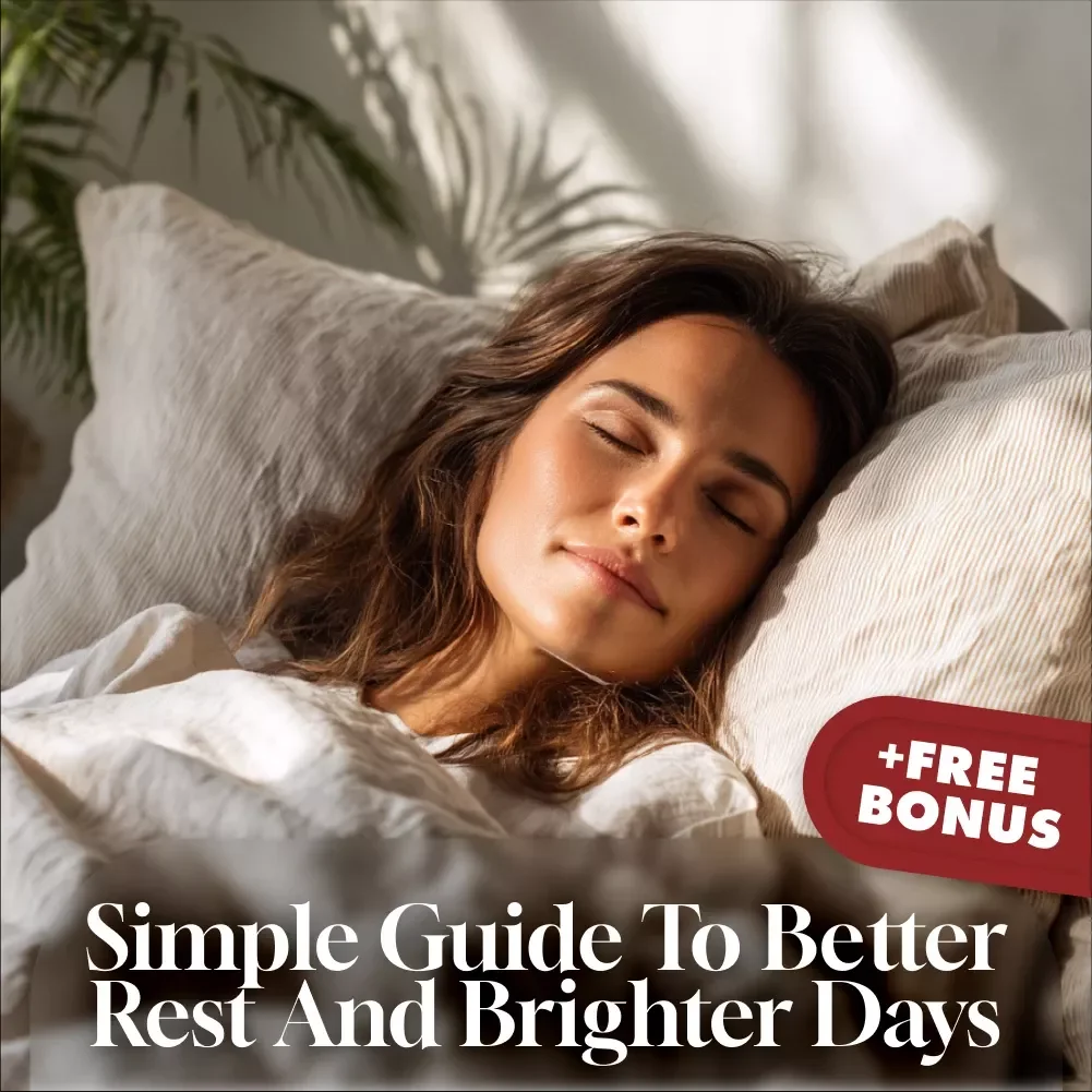 Your Simple Guide to Better Rest and Brighter Days | Improve Sleep Quality eBook | Digital Download Sleep Guide for Wellness