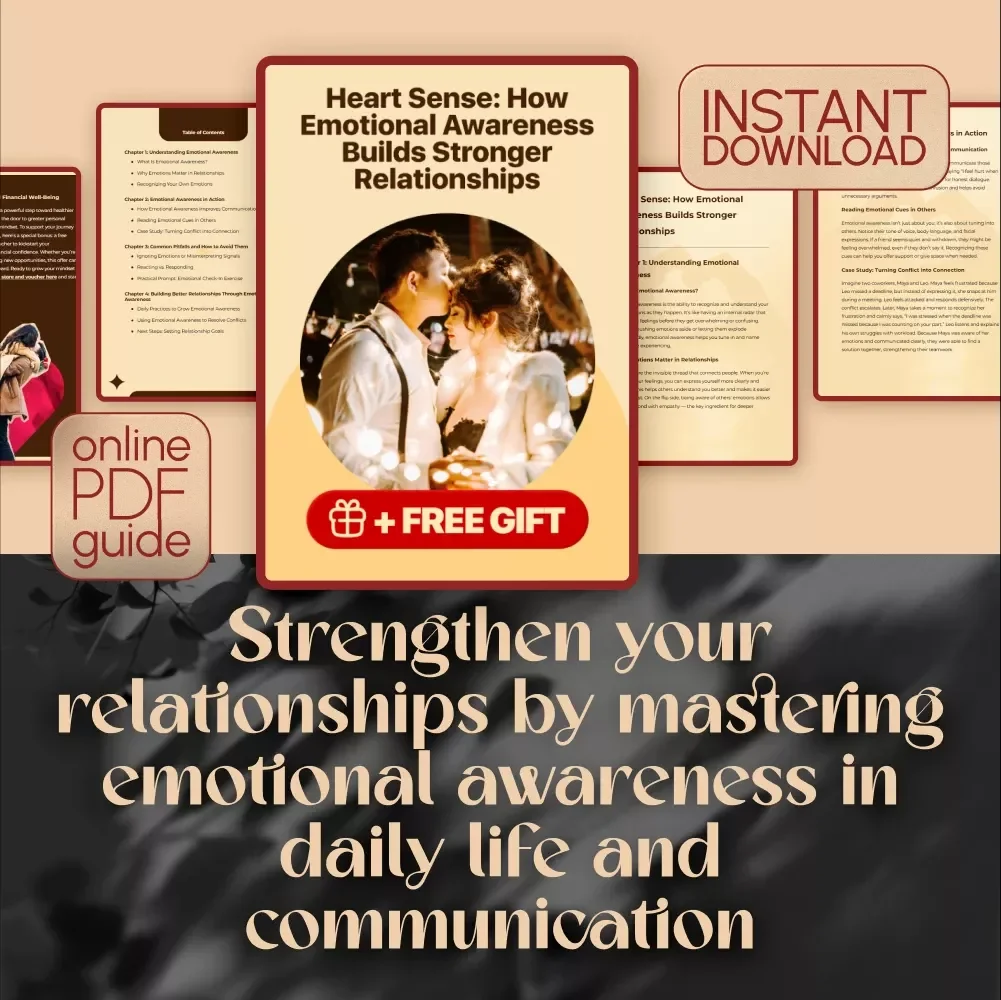 Heart Sense: How Emotional Awareness Builds Stronger Relationships | Relationship Guide | Emotional Intelligence eBook | How Does Emotional Awareness Help Us to Build Better Relationships