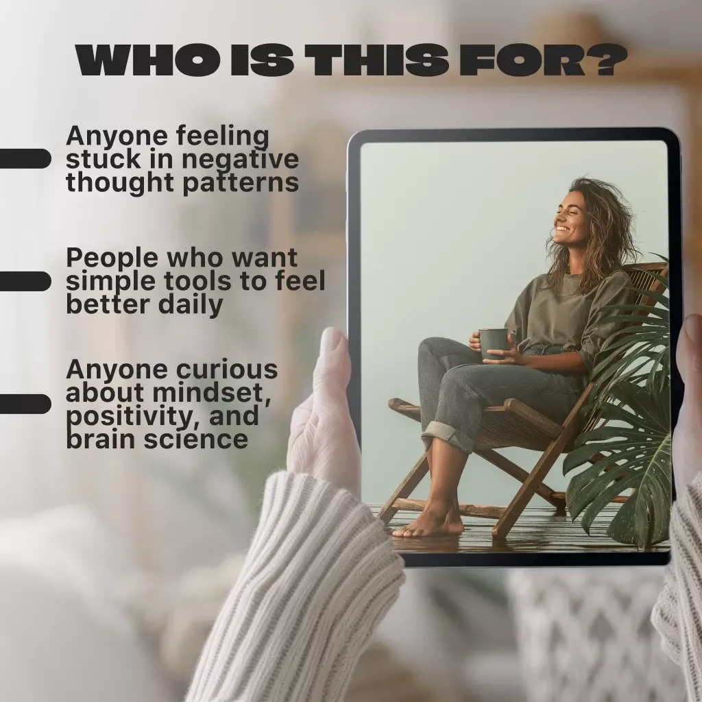 Wired for Joy: Reprogram Your Mind for Positivity – Digital Guide on How to Train Your Brain to Be Positive, Boost Happiness & Mental Resilience