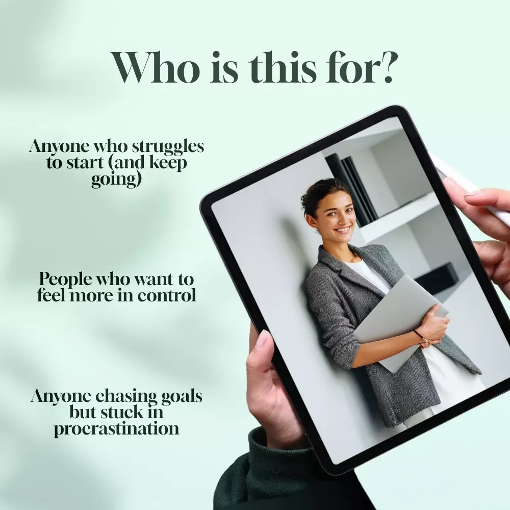 Get It Done: The Simple Guide to Self-Motivation That Actually Works | How to Motivate Yourself to Complete a Task | Digital Download Guide for Overcoming Procrastination