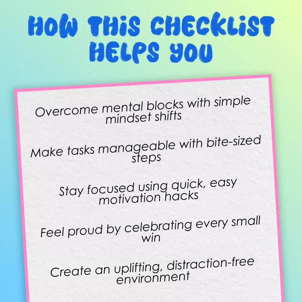 Motivation Magic: Your Easy-Do Checklist to Spark Drive & Get Stuff Done – Digital Guide on How to Motivate Someone Who Doesn’t Want to Work