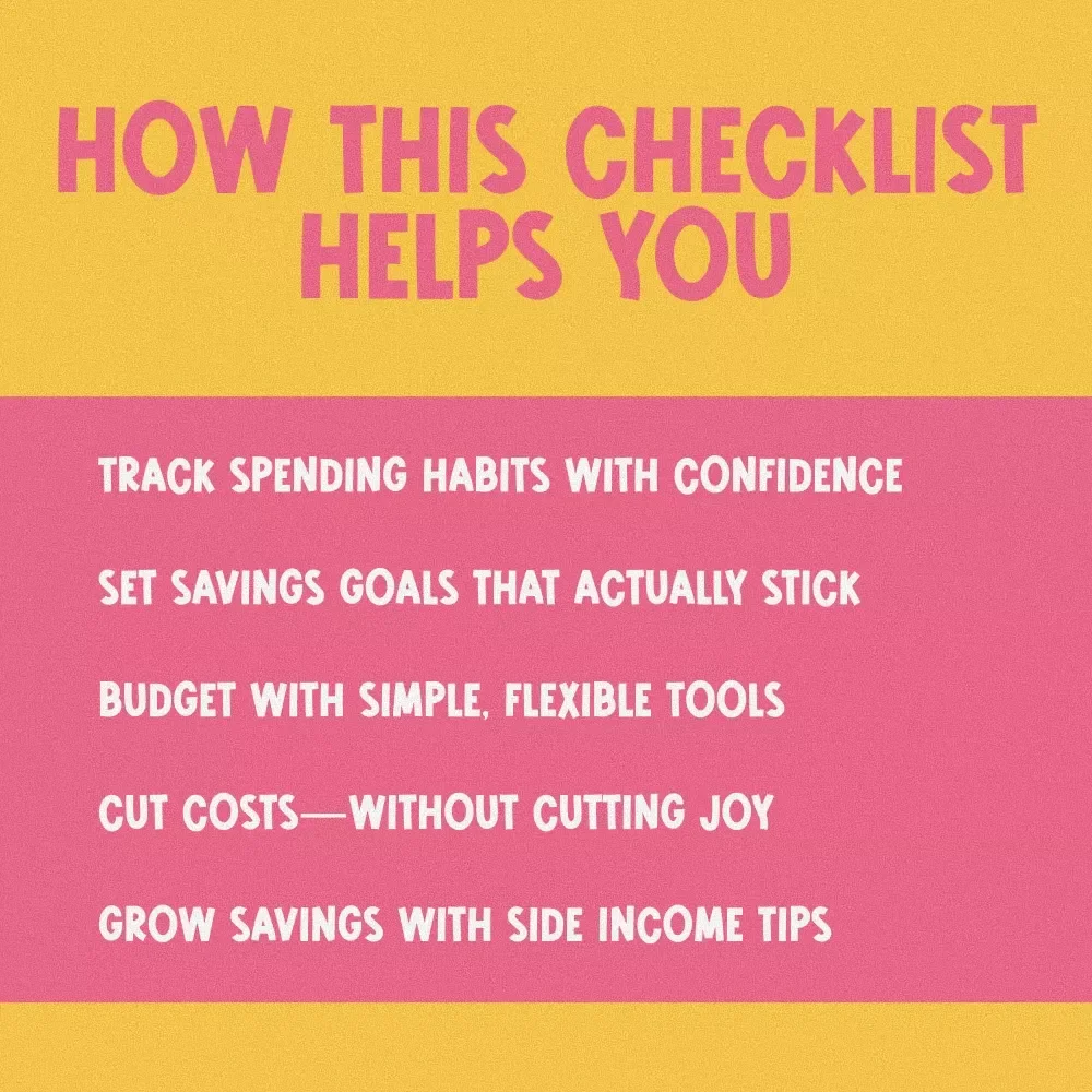 No-Nonsense Checklist to Growing Money Like a Pro in 2025 | Digital Budgeting Tool | Best Way to Save Money in 2025 | Financial Planning Guide