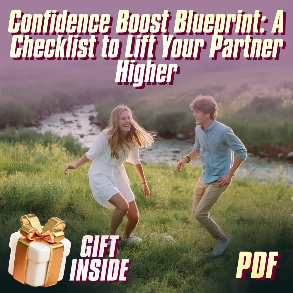 Confidence Boost Blueprint: A Checklist to Lift Your Partner Higher | How to Build Confidence in Your Partner | Relationship Growth eBook
