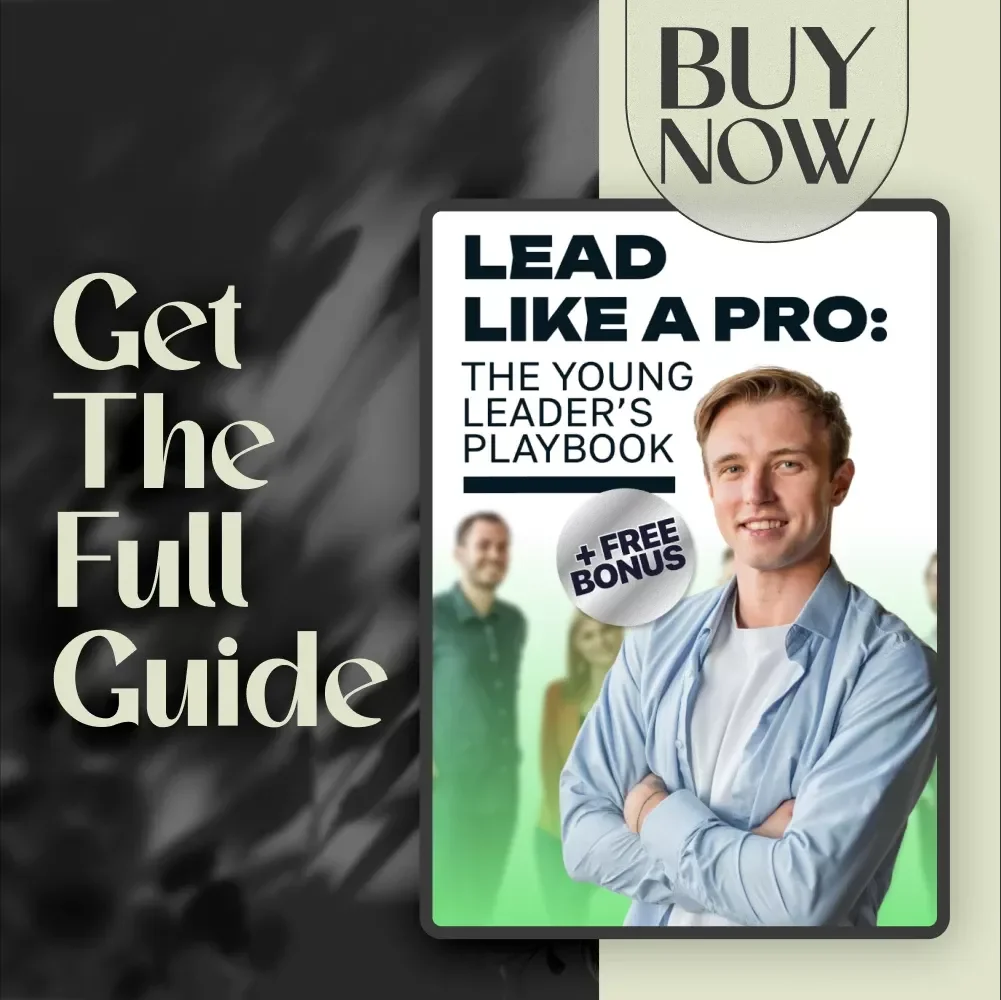 Lead Like a Pro: The Young Leader’s Playbook | How to Be a Young Leader Guide for Teens & Students | Digital Download Leadership eBook