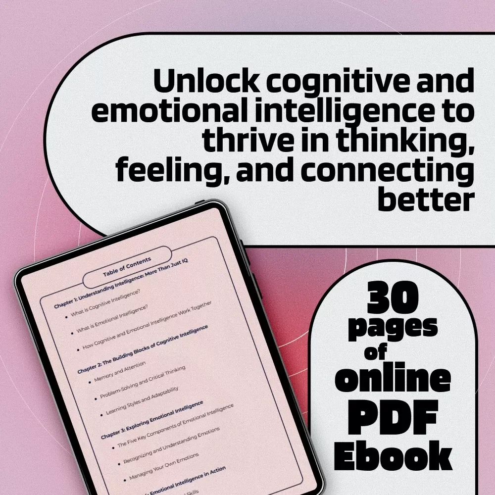 Mind & Heart: Unlocking the Power of Cognitive and Emotional Intelligence | eBook Guide on Cognitive Intelligence and Emotional Intelligence PDF Download