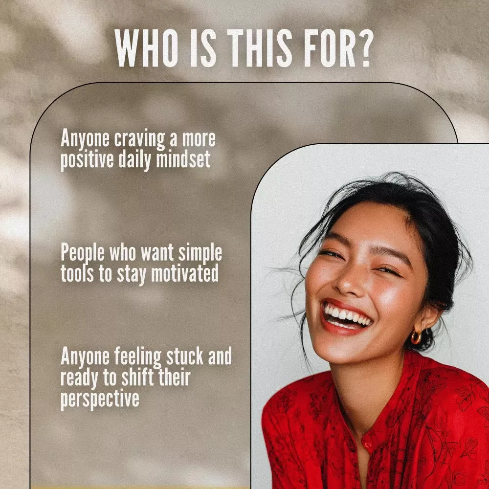The Positivity Rewire Checklist | How to Train Your Brain to Be Positive | Printable Daily Checklist for Mindset Shifts & Gratitude