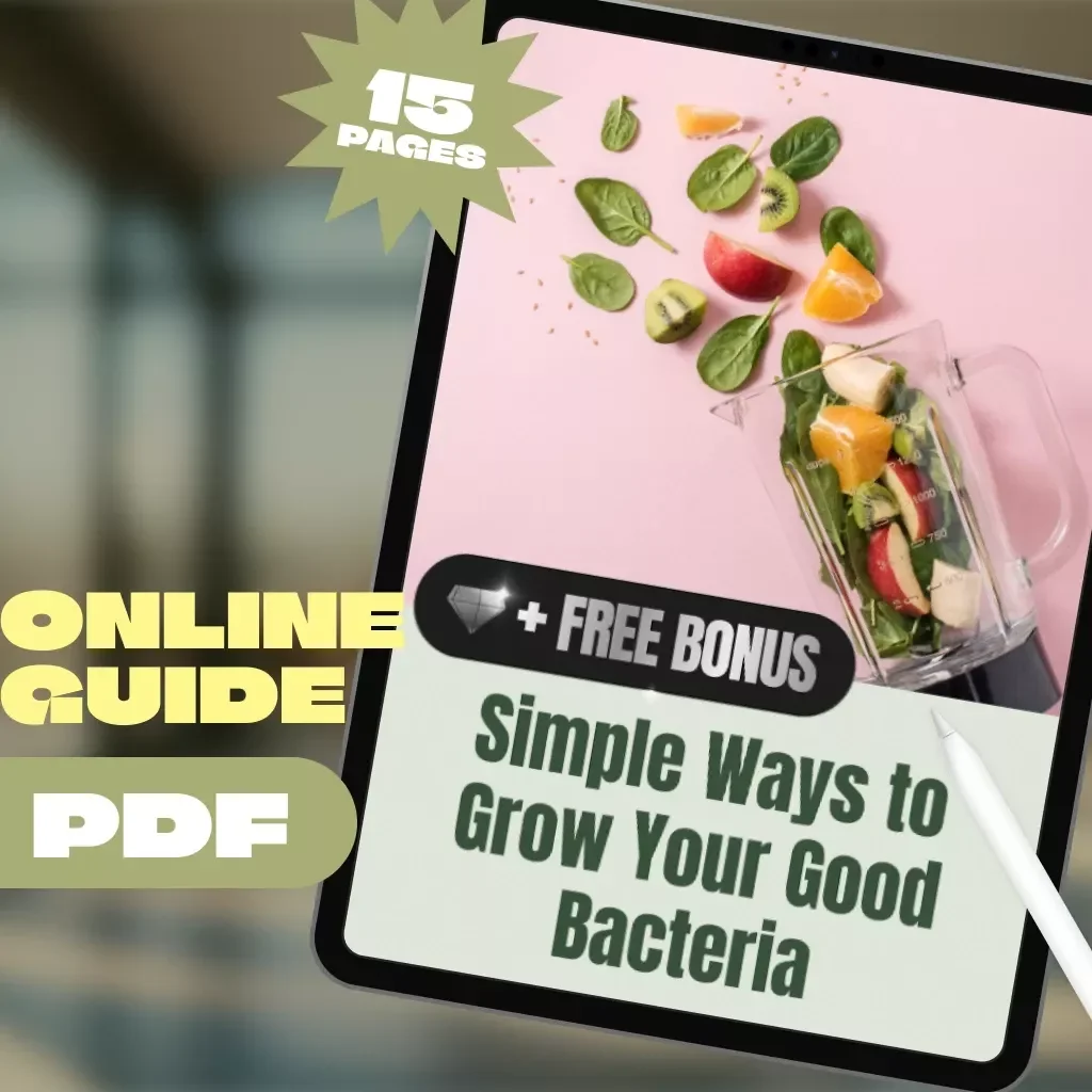 Simple Ways to Grow Your Good Bacteria | Gut Health Guide | How Can I Increase Good Bacteria in My Gut eBook | Digital Wellness Download