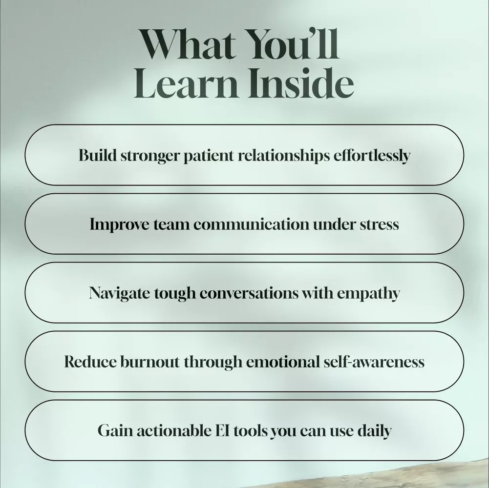Harnessing Emotional Intelligence for Medical Excellence | Emotional Intelligence in Medicine eBook | Digital Guide for Healthcare Professionals