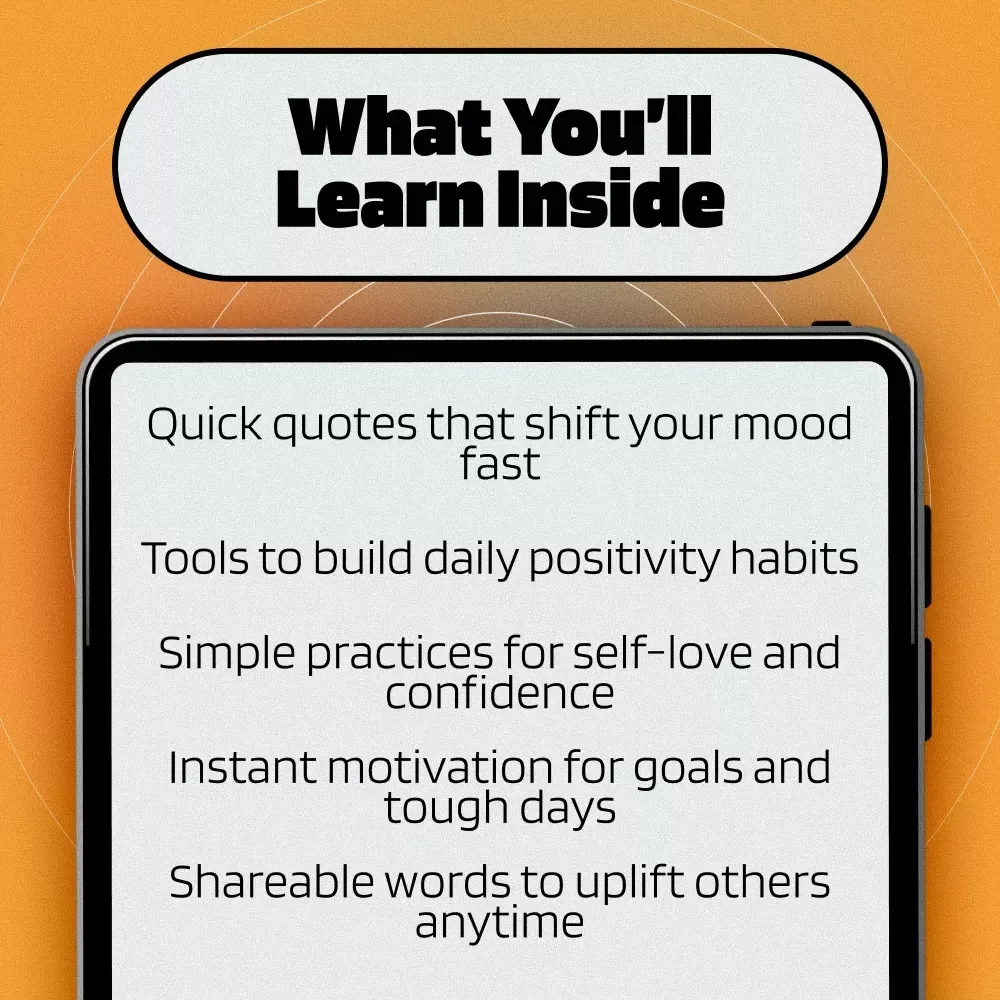 Powerful Little Words: Short Quotes to Spark Positive Thinking