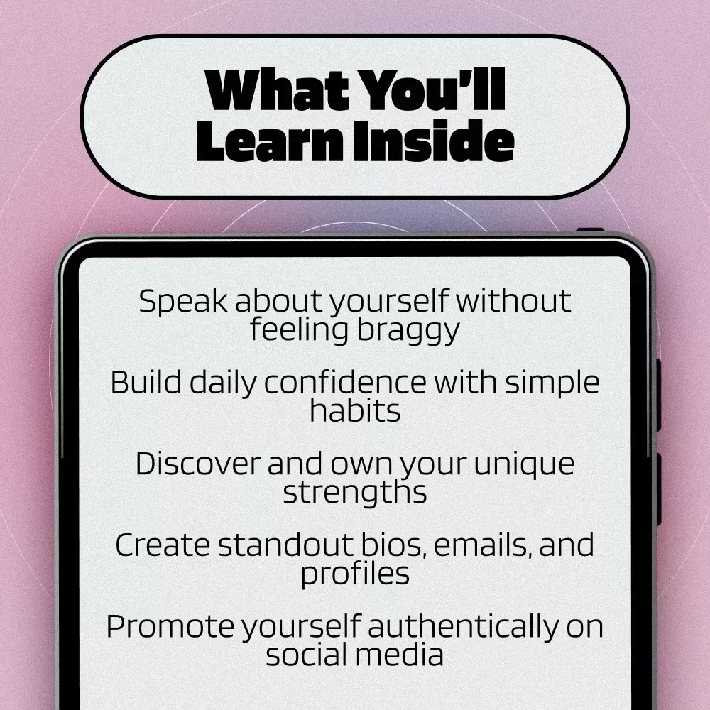 Confidently You: Mastering Self-Promotion Without the Awkwardness