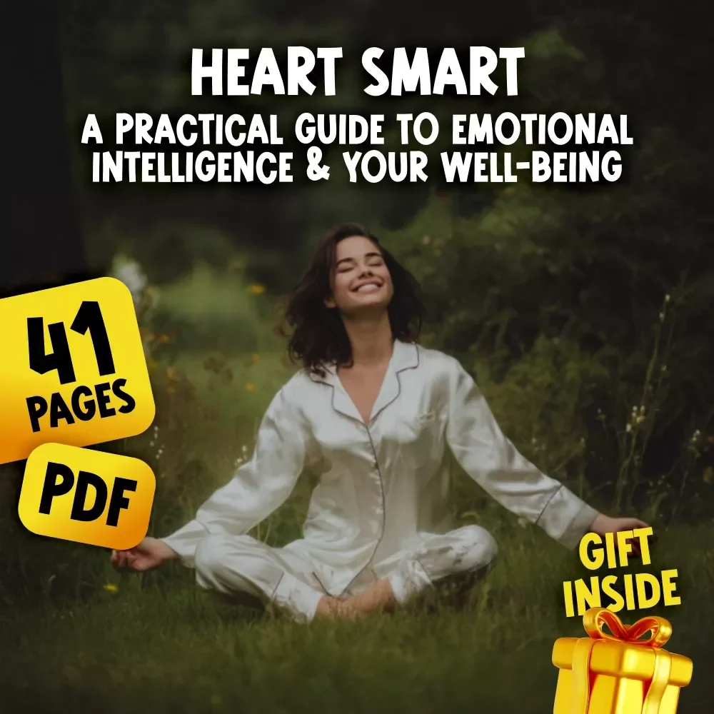 Heart Smart: A Practical Guide to Emotional Intelligence & Your Well-Being | Emotional Intelligence and Health eBook | Self-Care & Mental Wellness Digital Download