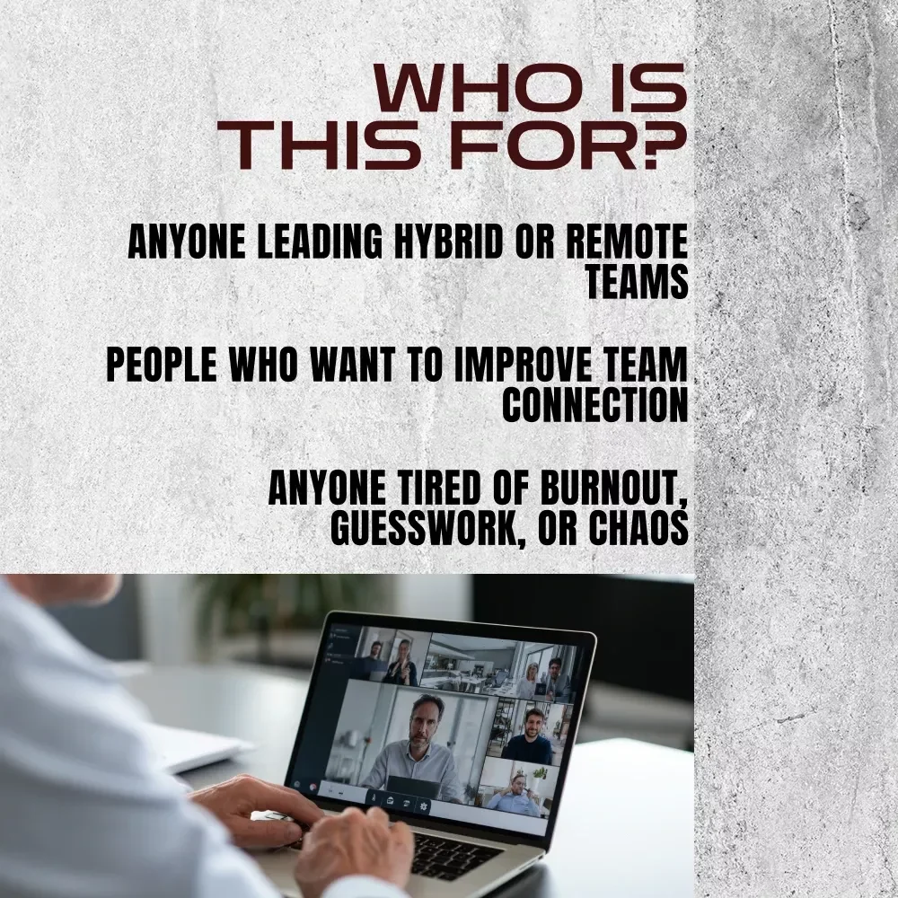 Hybrid Leadership Power Checklist: Lead From Anywhere Like a Pro | How to Lead Hybrid Teams | Digital Download for Modern Managers