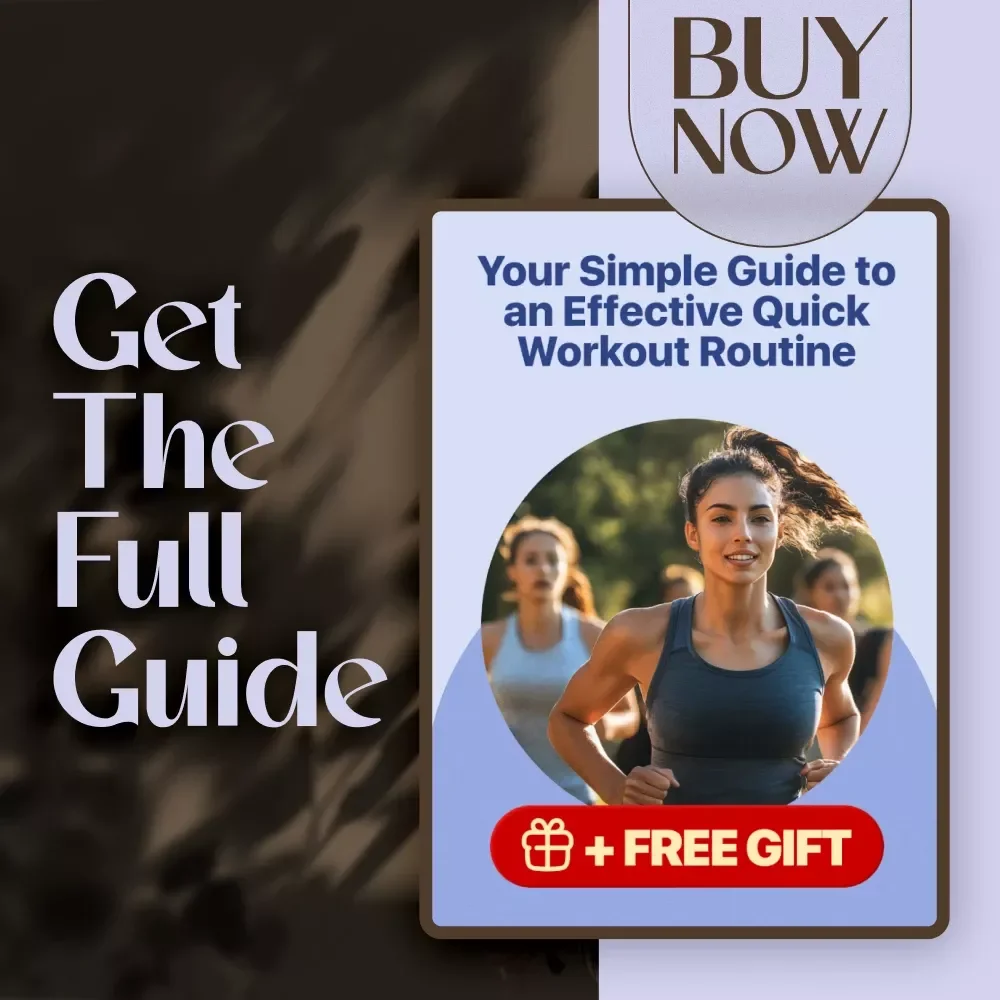 Your Simple Guide to an Effective Quick Workout Routine | Digital Fitness Guide for Home Exercise | 15-30 Minute Workout Plan eBook