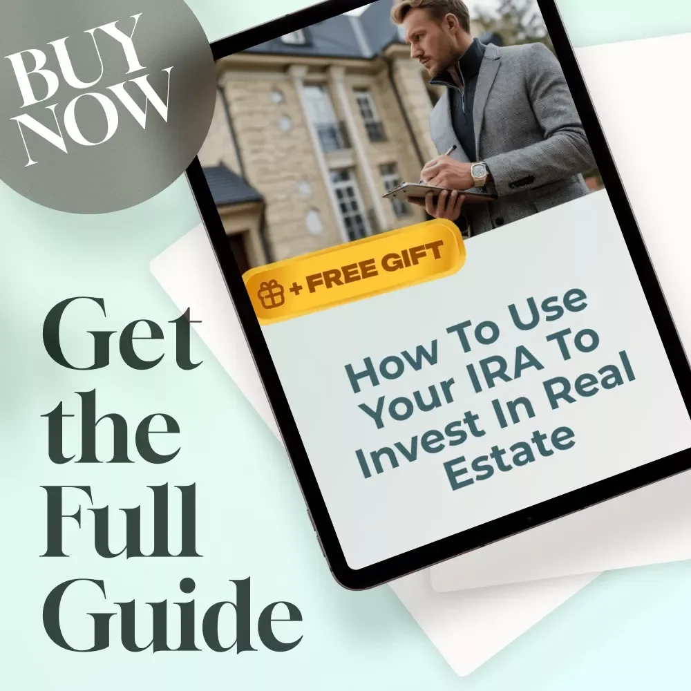 How to Use Your IRA to Invest in Real Estate | Self-Directed IRA Real Estate Investing Guide | Digital Download eBook for Wealth-Building