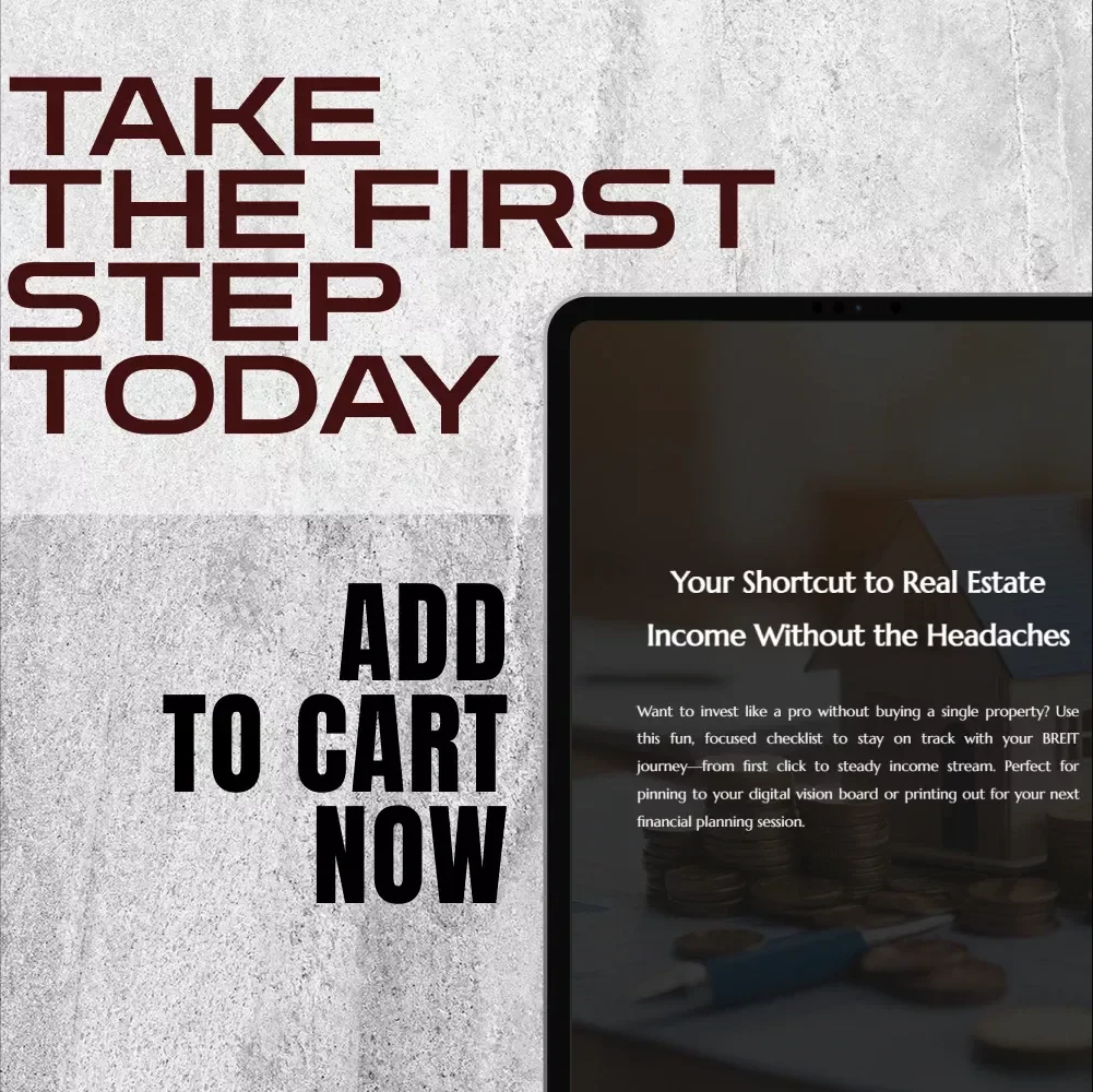 Your Shortcut to Real Estate Income Without the Headaches – BREIT Investment Checklist | How to Invest in BREIT | Passive Income Guide